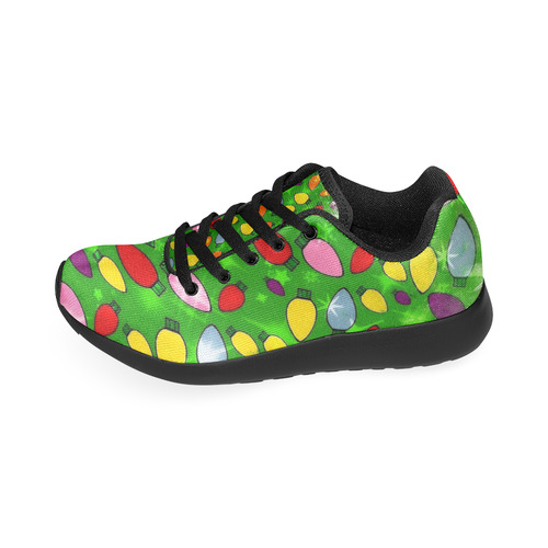 Christmas Bulb Popart by Nico Bielow Men’s Running Shoes (Model 020)