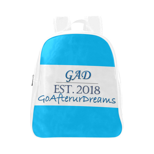 GAD Bookbag School Backpack (Model 1601)(Small)