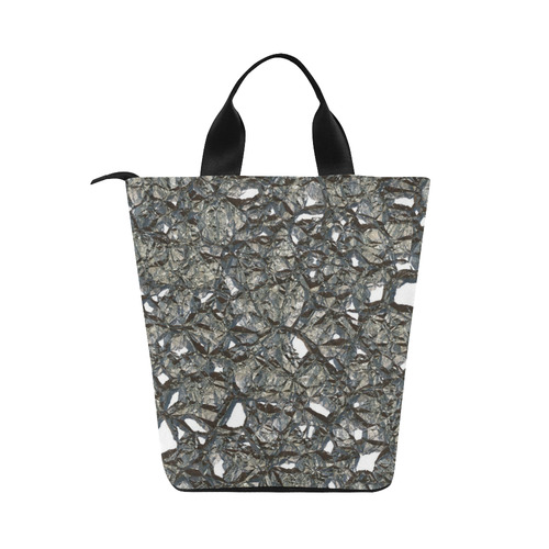 jagged Stone 3A by JamColors Nylon Lunch Tote Bag (Model 1670)