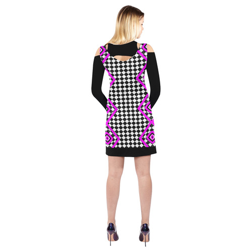 Pink diamond white dress Clearance