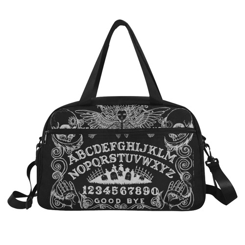 whiteouijastretched Fitness Handbag (Model 1671)