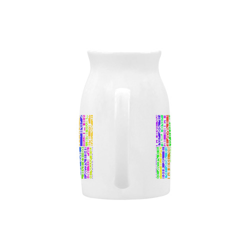 Colorful stripes Milk Cup (Large) 450ml
