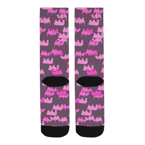camelflage pink Trouser Socks