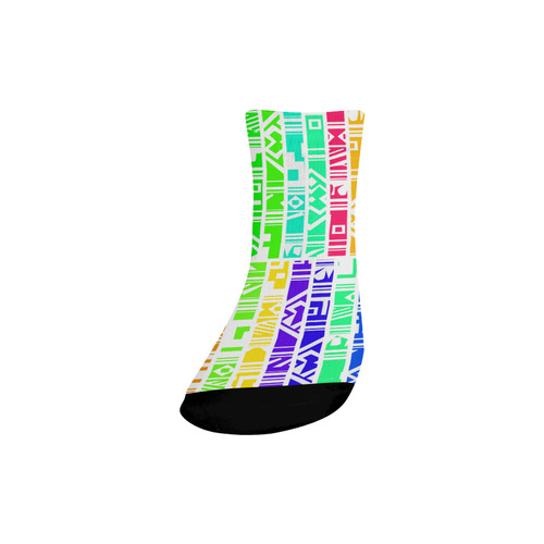 Colorful stripes Quarter Socks