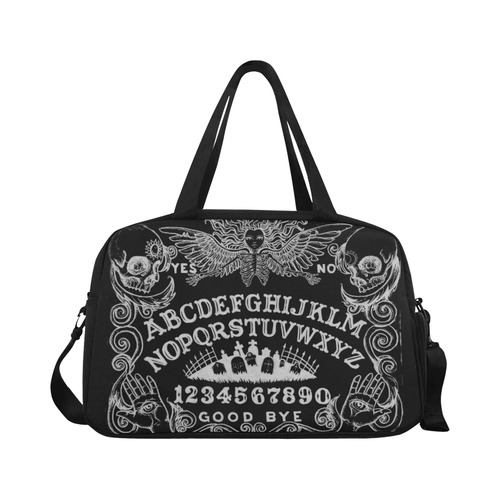 whiteouijastretched Fitness Handbag (Model 1671)