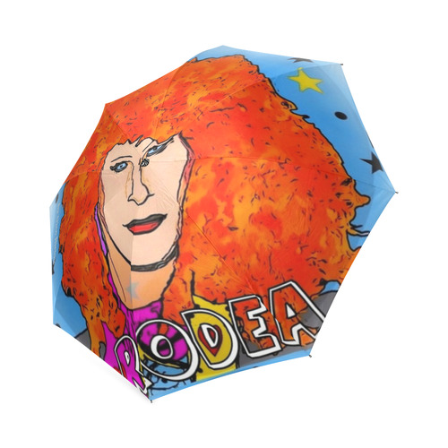 Rodea Popart by Nico Bielow Foldable Umbrella (Model U01)