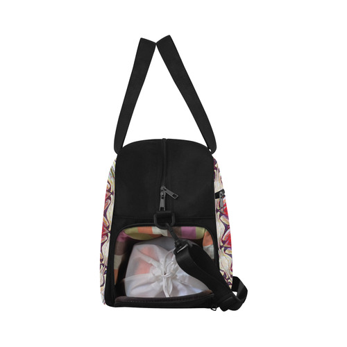 X-Mas Romantic Mandala Fitness Handbag (Model 1671)