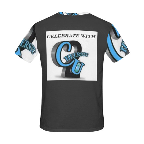 LogoblkmenCELEBRATE All Over Print T-Shirt for Men (USA Size) (Model T40)