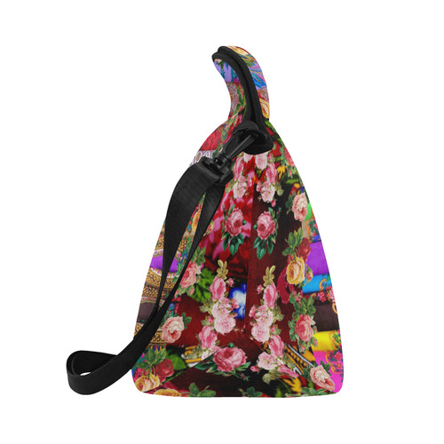 Flower Child Neoprene Lunch Bag/Large (Model 1669)