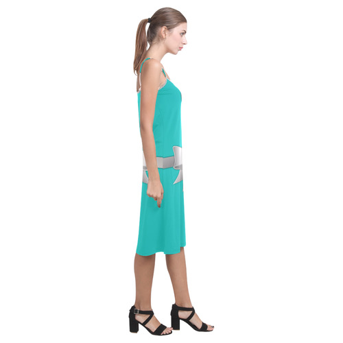 Blue Gift Box Slip Dress Alcestis Slip Dress (Model D05)