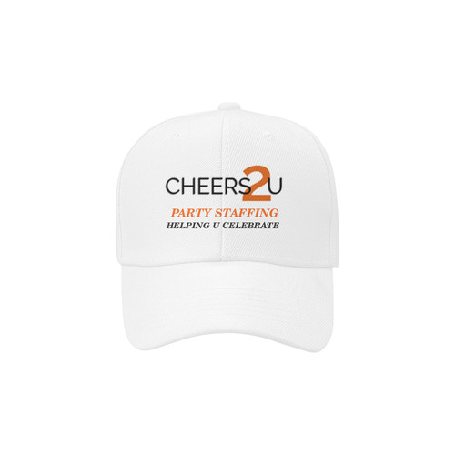 CHEERS2USTAMPWHT Dad Cap