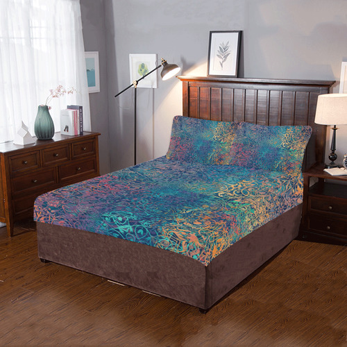 mandala magic art 3-Piece Bedding Set