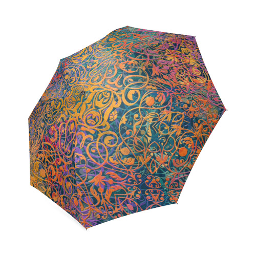 mandala magic art Foldable Umbrella (Model U01)