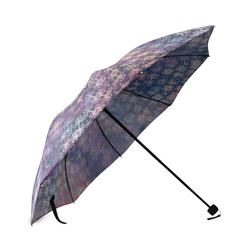 mandala magic art Foldable Umbrella (Model U01)