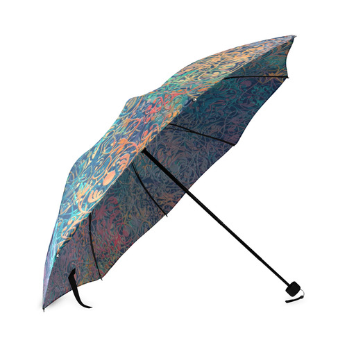 mandala magic art Foldable Umbrella (Model U01)