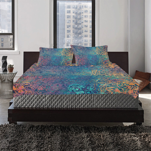 mandala magic art 3-Piece Bedding Set