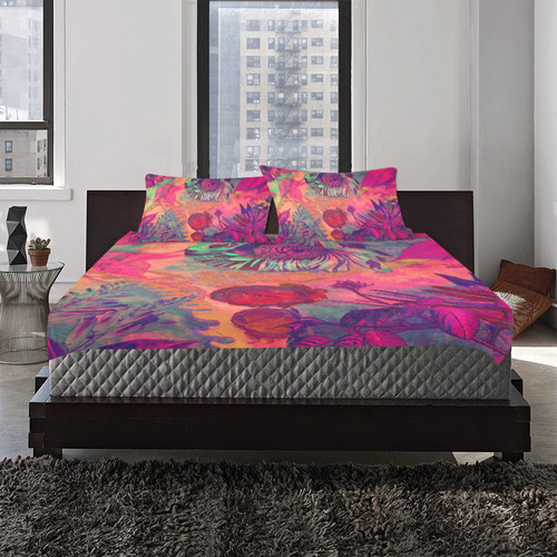 flora 8 3-Piece Bedding Set