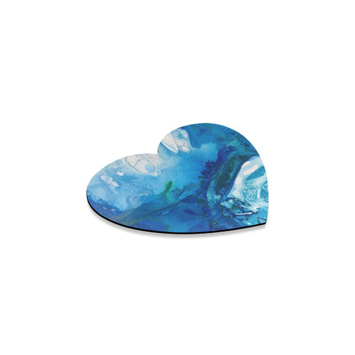 Environmental Blue Heart Coaster