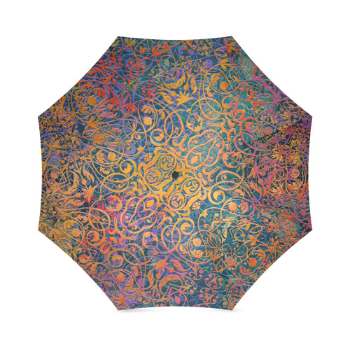 mandala magic art Foldable Umbrella (Model U01)