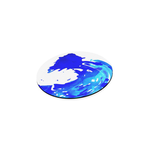 Save The Water Watercolor Round Coaster
