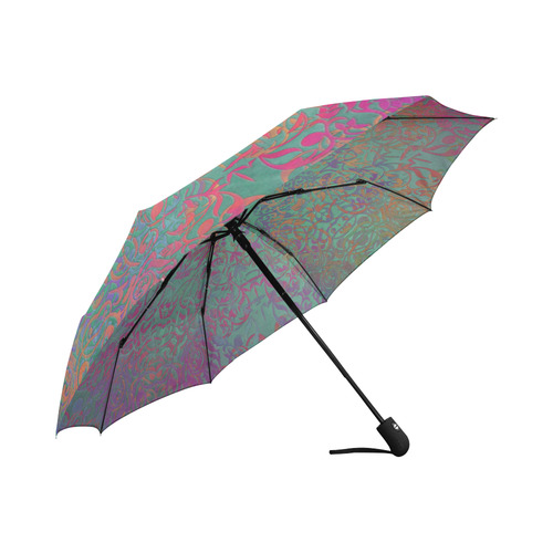 mandala magic art Auto-Foldable Umbrella (Model U04)