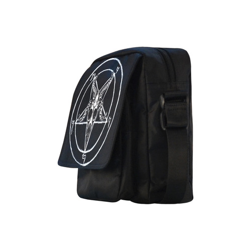 baphometneghybrid6000 Crossbody Nylon Bags (Model 1633)