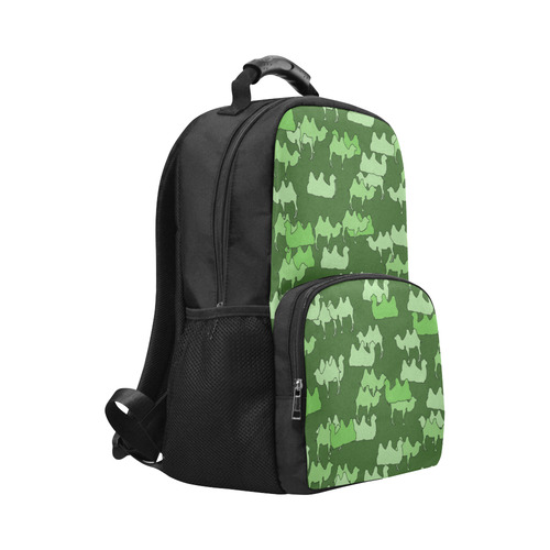camelflage green Unisex Laptop Backpack (Model 1663)