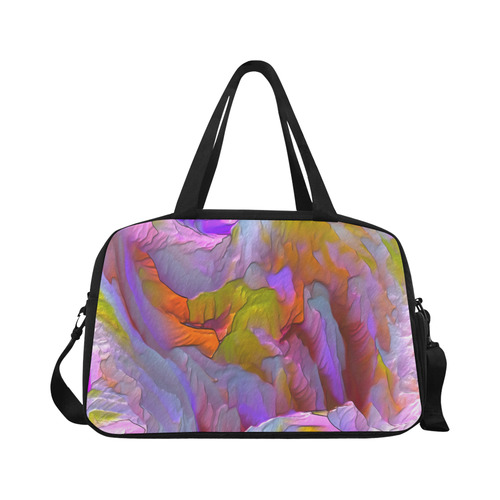 Colorfully Landscape Aerial View Fitness Handbag (Model 1671)