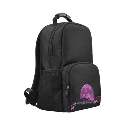 Big Moon Mountain Unisex Laptop Backpack (Model 1663)
