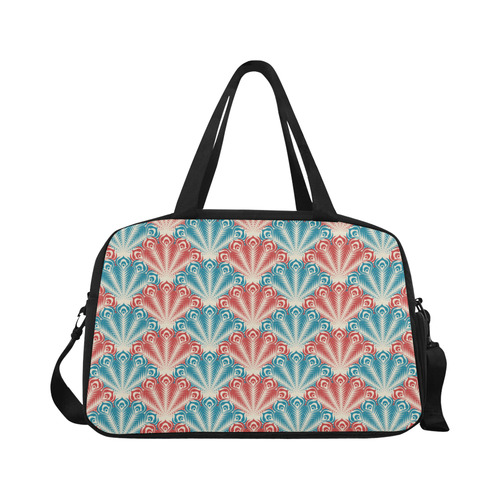 Mandala Feathers Pattern 01 Fitness Handbag (Model 1671)