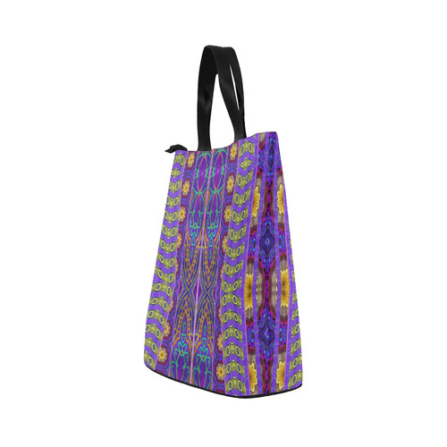 India Nylon Lunch Tote Bag (Model 1670)