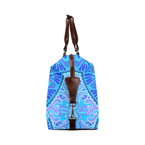 boho mandala blue blue Classic Travel Bag (Model 1643) Remake