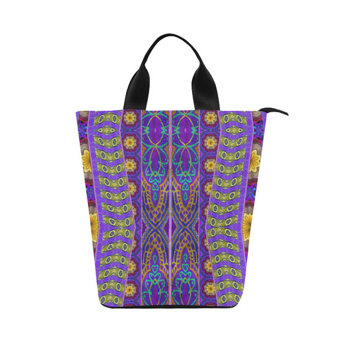 India Nylon Lunch Tote Bag (Model 1670)