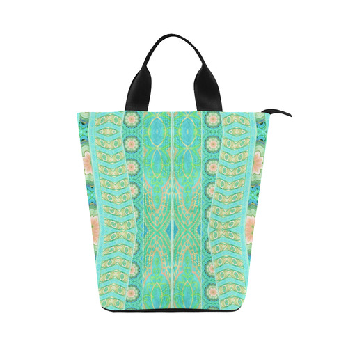 India 8 Nylon Lunch Tote Bag (Model 1670)