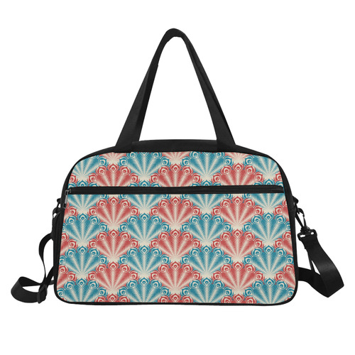 Mandala Feathers Pattern 01 Fitness Handbag (Model 1671)