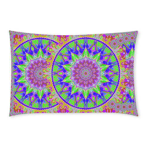 boho mandala purple 3-Piece Bedding Set