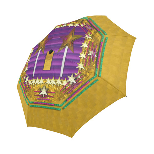 Stars of the magical wand Auto-Foldable Umbrella (Model U04)