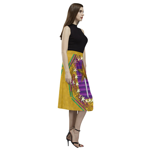 Stars of the magical wand Aoede Crepe Skirt (Model D16)