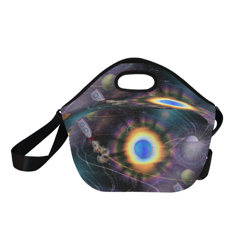 Space Bound Neoprene Lunch Bag/Large (Model 1669)