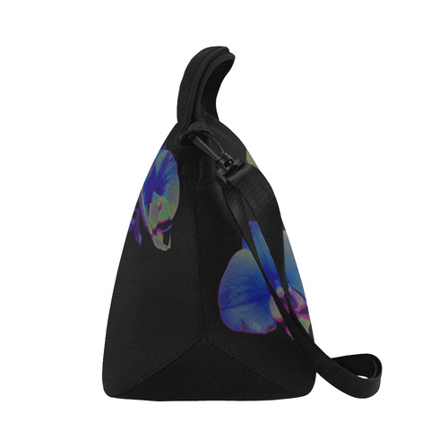 Midnight Orchid Neoprene Lunch Bag/Large (Model 1669)