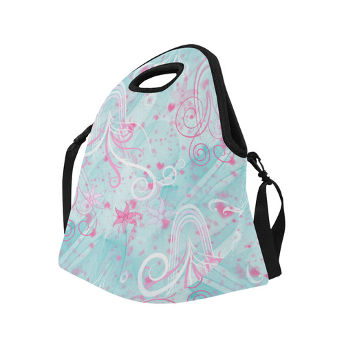 Ocean Love Neoprene Lunch Bag/Large (Model 1669)