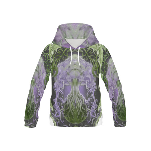 Planet Lunara Temperate All Over Print Hoodie for Kid (USA Size) (Model H13)