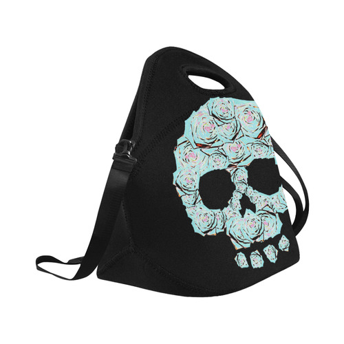 skull Neoprene Lunch Bag/Large (Model 1669)