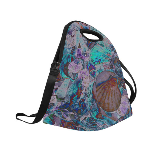 Sea Side Dream Neoprene Lunch Bag/Large (Model 1669)