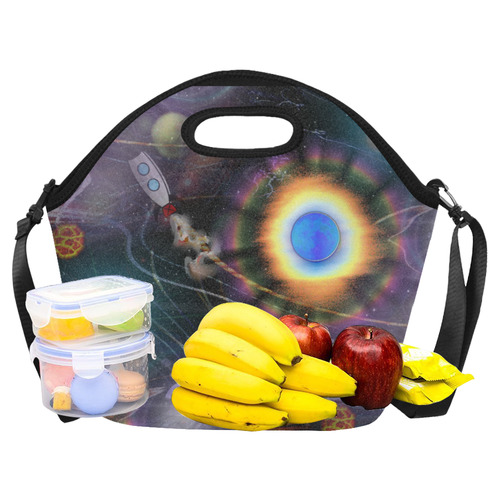 Space Bound Neoprene Lunch Bag/Large (Model 1669)