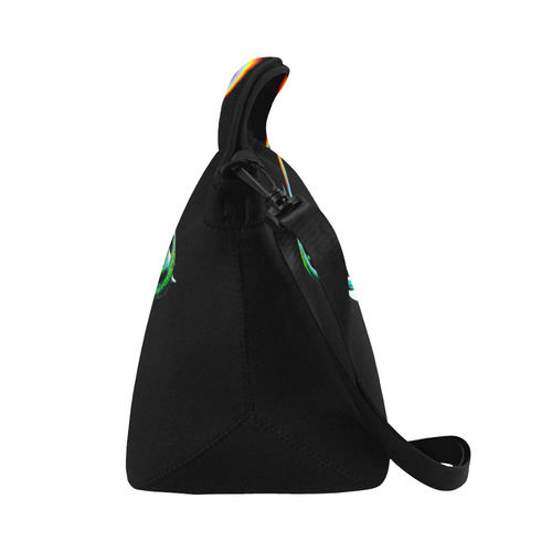 Rainbow Elk Neoprene Lunch Bag/Large (Model 1669)