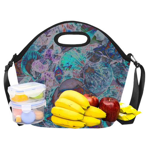 Sea Side Dream Neoprene Lunch Bag/Large (Model 1669)