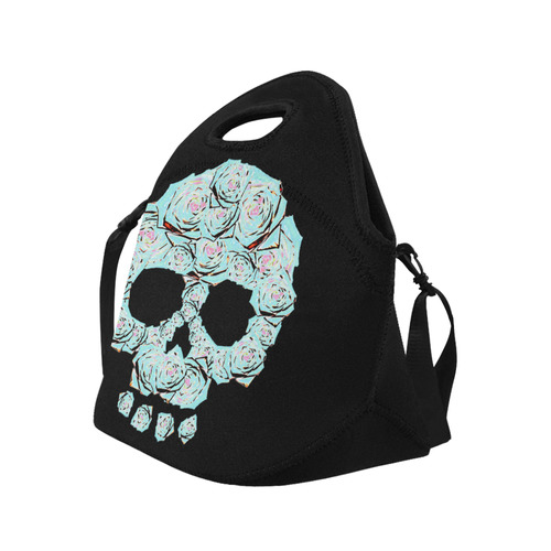 skull Neoprene Lunch Bag/Large (Model 1669)
