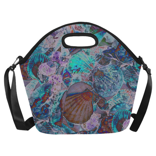 Sea Side Dream Neoprene Lunch Bag/Large (Model 1669)