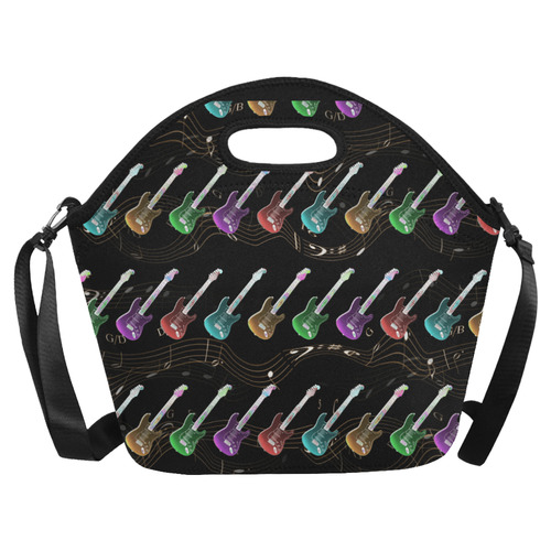Rock and Roll Neoprene Lunch Bag/Large (Model 1669)